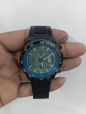 Cenozo Black Colour Hand Watch