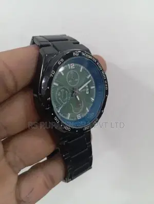 Cenozo Black Colour Hand Watch