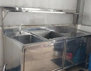 Stainless Steel Kitchen Sink with Cabinet