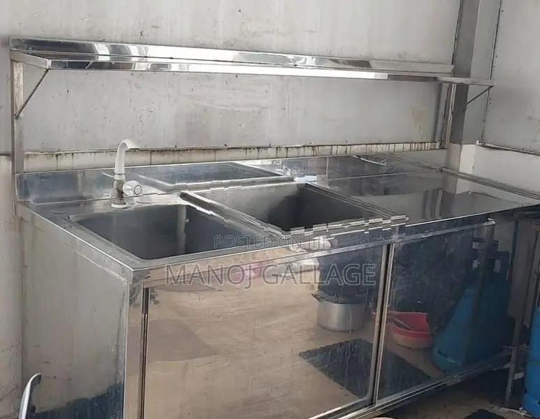 Stainless Steel Kitchen Sink with Cabinet