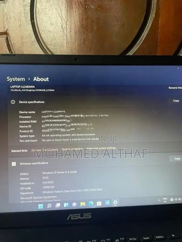 Asus Windows 11 Laptop