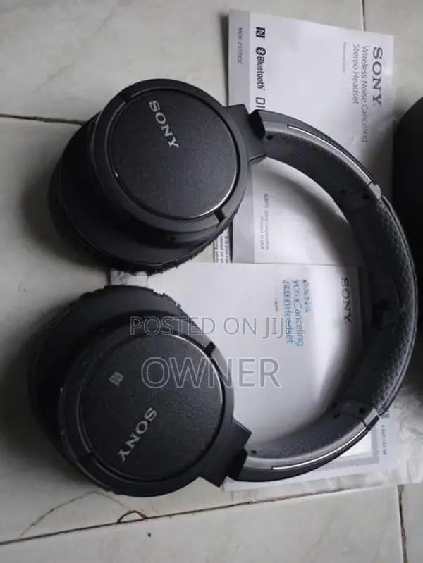 Sony Bluetooth With Noise Cancelling Headphones