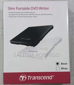 Transcend Portable External DVD Writer