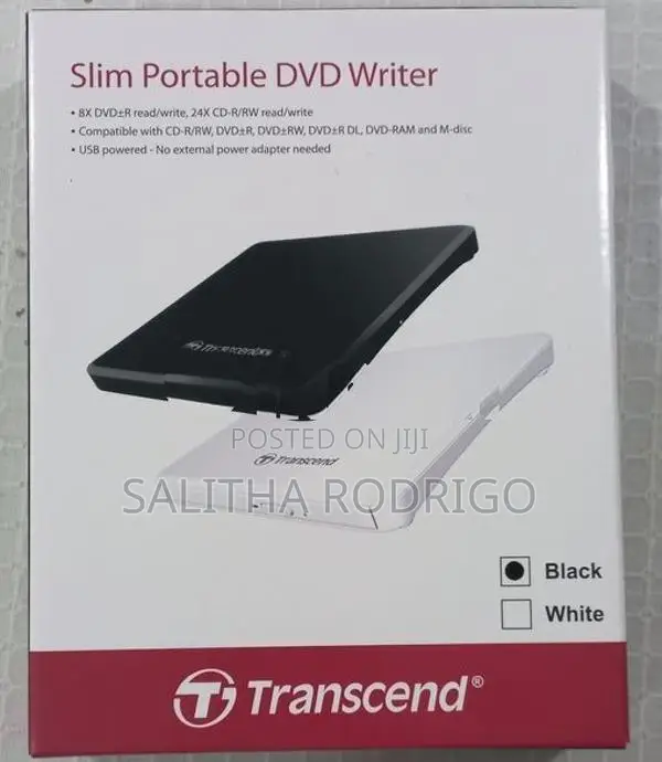 Transcend Portable External DVD Writer