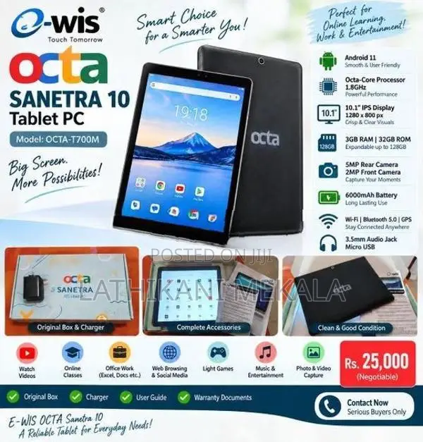 Ewis E-WIS Octa Sanetra 10 Tablet PC