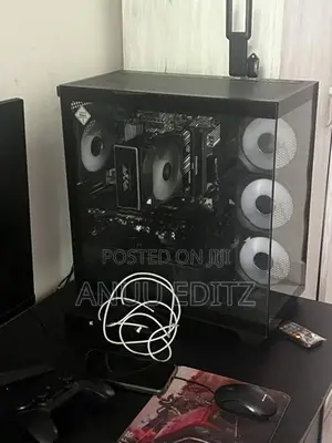 Gaming Casing With 3 Argb Fans