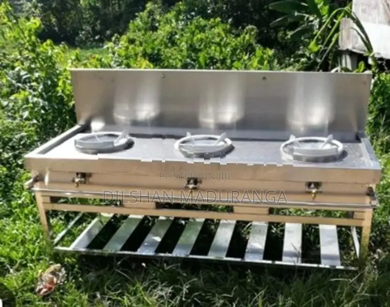 Stainlees Steel High Pressure 3 Gas Stove