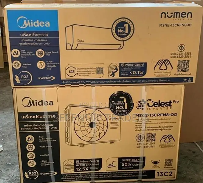 Midea 12000 BTU Celest Pro Inverter