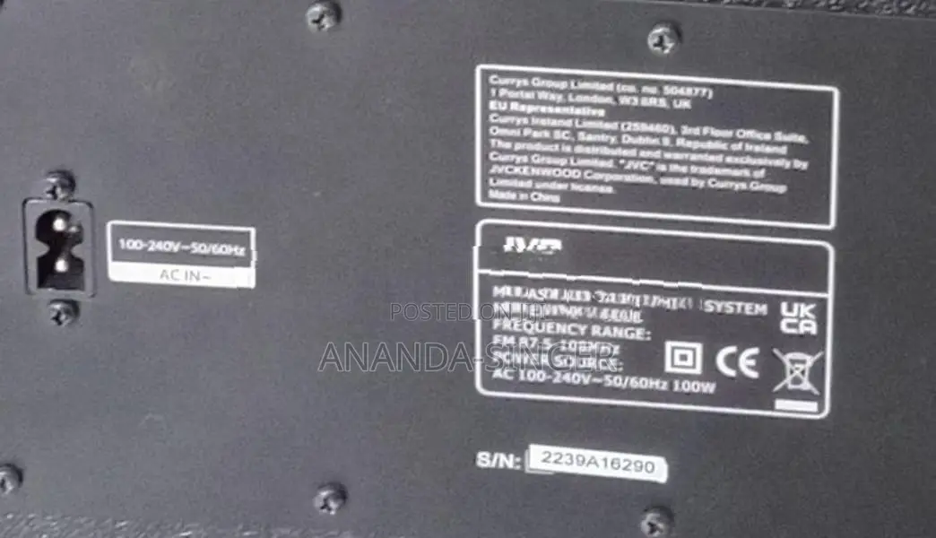 JVC Party Box