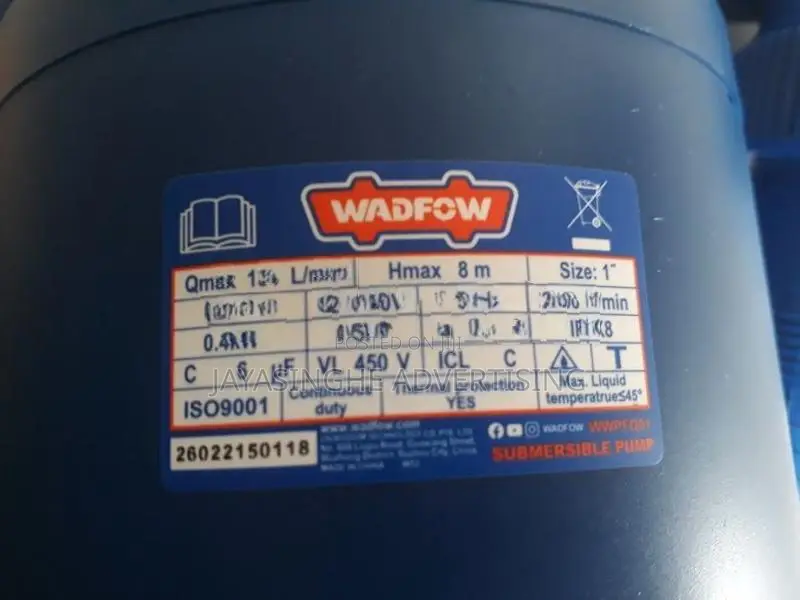 Submersible Water Pump