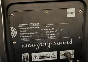 BTS 2108 Speaker