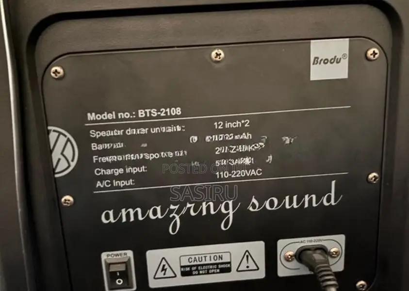 BTS 2108 Speaker