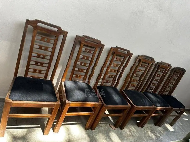 Wood Table with Chairs