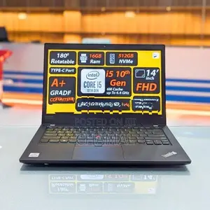 Lenovo ThinkPad T14 Core i5 10th Gen|256GB NVMe|8GB RAM |14 inch FHD