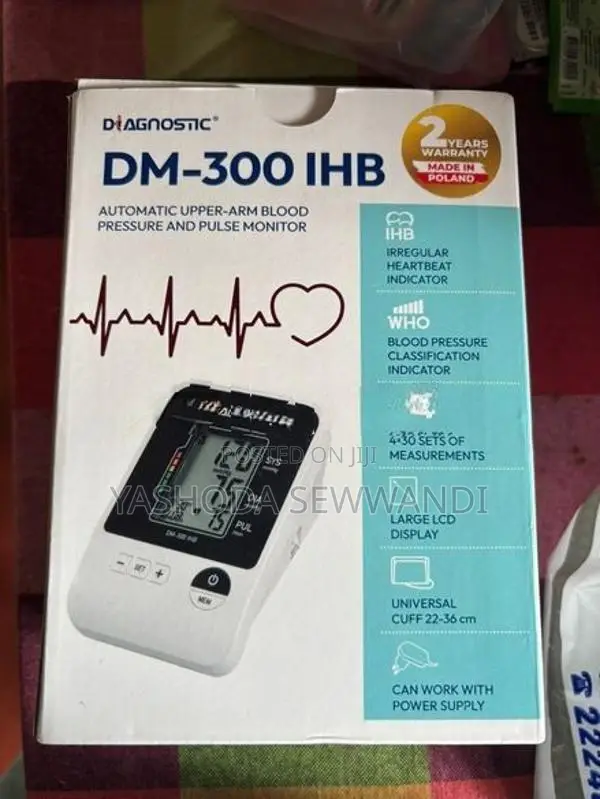 Automatic Upper Arm Blood Pressure Pulse Monitor