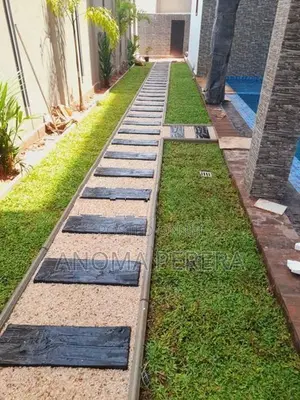 Malaysian Grass with Interlock Paving