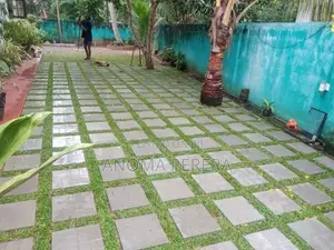 Malaysian Grass with Interlock Paving