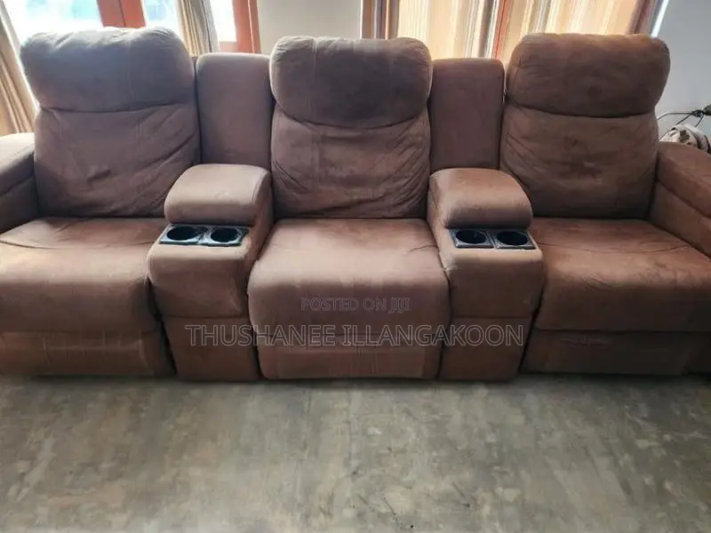 Damro 3-Seater Home Theater Recliner Sofa