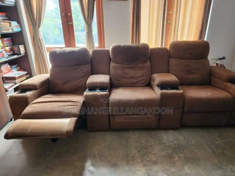 Damro 3-Seater Home Theater Recliner Sofa