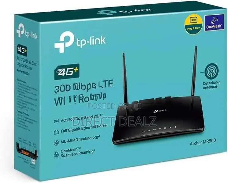 TP-Link Archer MR500 AC1200 4G+ Cat6 Wireless Dual Band Gigabit Router