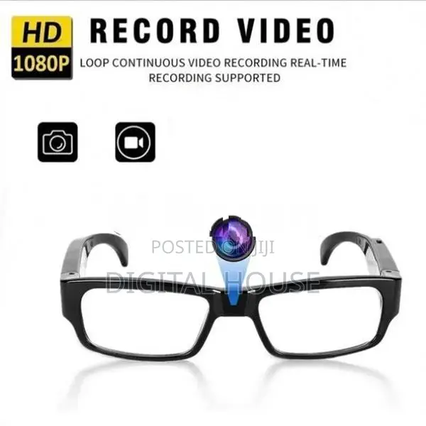 Camera Spectacle Glass Video Recording 12mp Full Hd / 2 Hours -