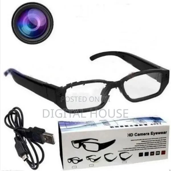 Camera Spectacle Glass Video Recording 12mp Full Hd / 2 Hours -