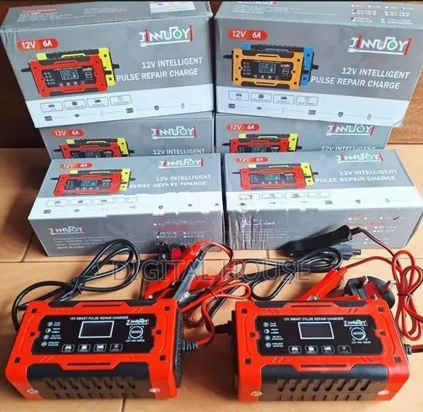 Battery Charger Smart Fast Digital 12v / 6A - German Technology new