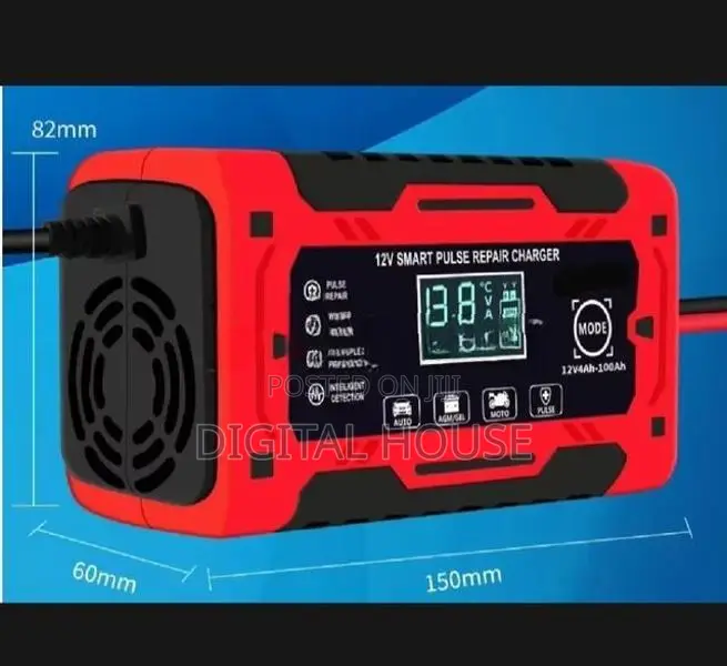 Battery Charger Smart Fast Digital 12v / 6A - German Technology new