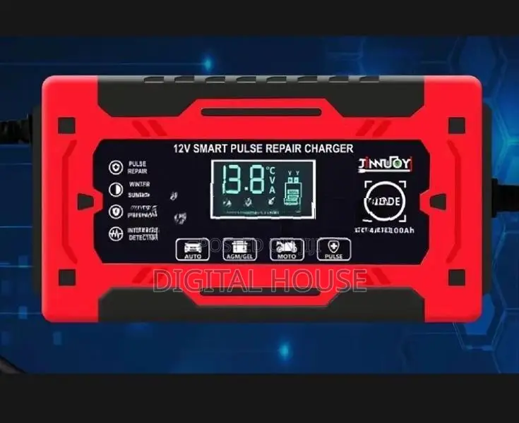 Battery Charger Smart Fast Digital 12v / 6A - German Technology new