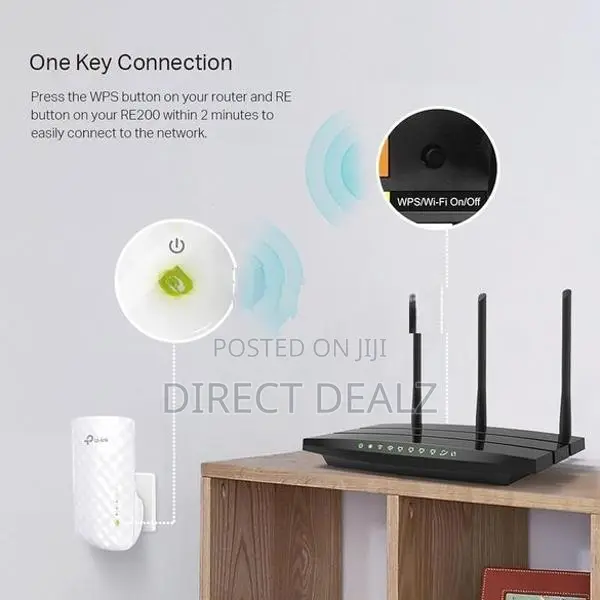 TP-Link RE200 AC750 Dual Band Wifi Range Extender