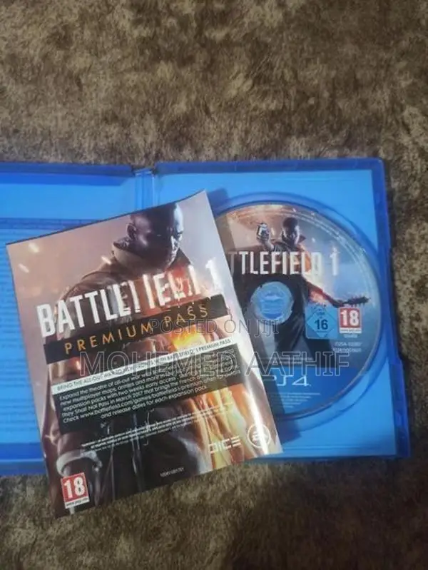 Sony Battlefield 1 ps4