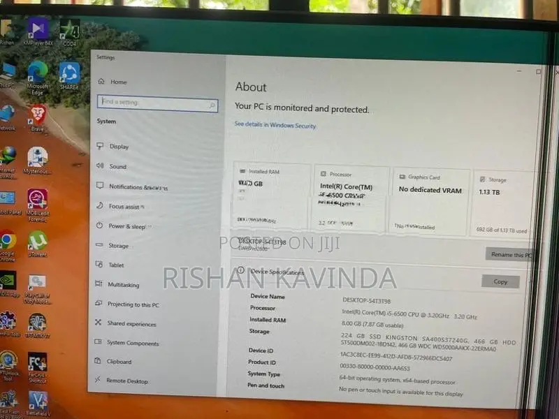 ASUS Intel i5 6500