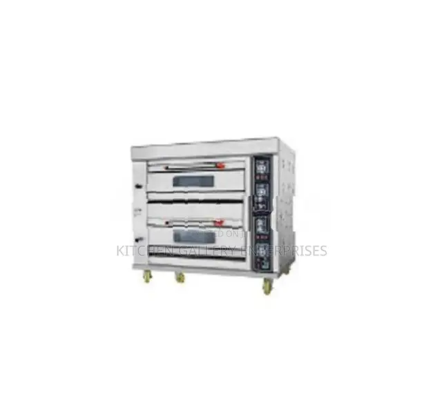 Gas Oven - 2 Deck 4 Trays