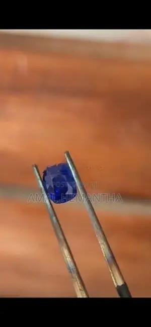 Natural Heated Ceylon Blue Sapphire Stone