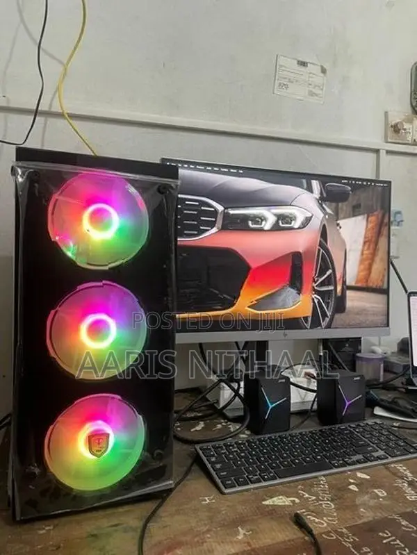 Asus Intel Core i5 6th Gen Gaming PC + 24” HP IPS Monitor