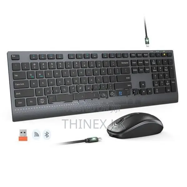 Meetion C2000 Dual-Mode Wireless Keyboard with Mouse Combo
