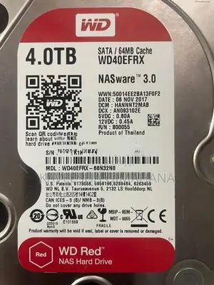 Western Digital RED4 TB 3.5" Nas Internal Hard Drive