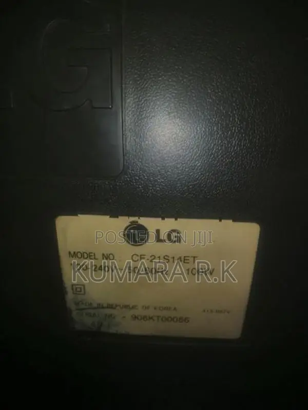 Cf-21s14et LG 21" Crt TV