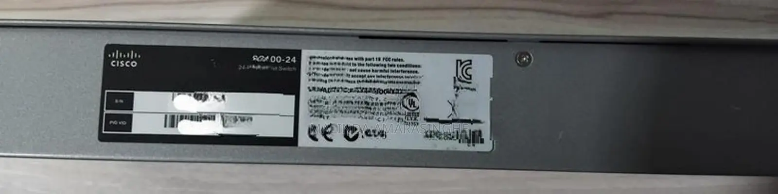 Cisco SG 100-24 Network Switch