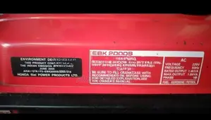 Honda EBK2000S Genarator