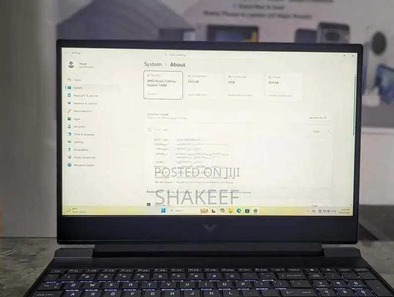 HP Victus Ryzen 7 Laptop