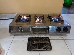 2 Burner Gas Cooker with Oven Grill