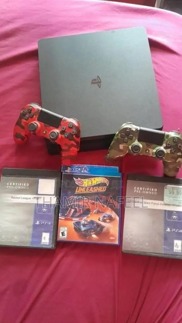 Ps4 Slim with Games