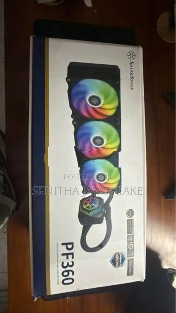 SilverStone PF360 ARGB 360mm AIO Liquid CPU Cooler