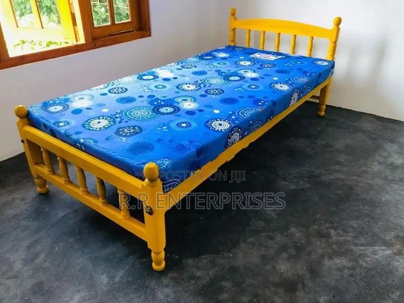 New Annex Single Bed with DL Mattresses 6*3 Ft