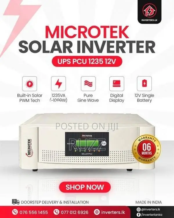 Microtek Solar Inverter PCU 1235 (12v)