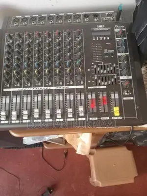Powered Audio Mixer with Speaker
