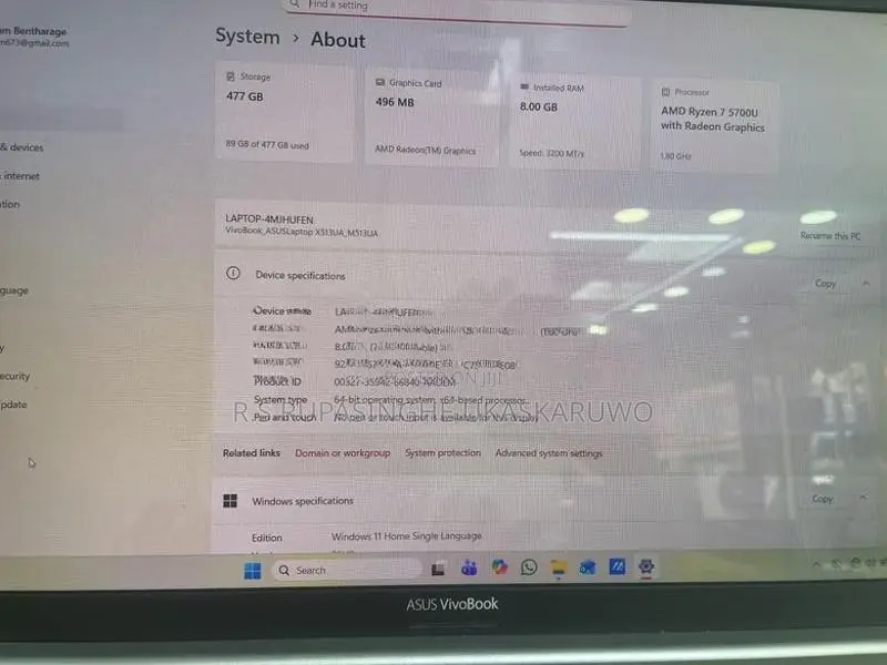 Asus Vivo Book 15
