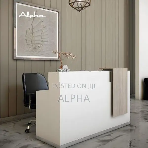 Reception Counter White – REC600 1800x600x1050