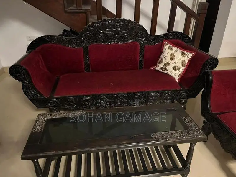 Ebony Kavichchi Sofa Set කළුවර කවිච්චියක්